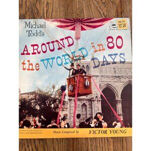 Michael Todds "Around The World In 80 Days" Vinyl LP Soundtrack Record By Victor